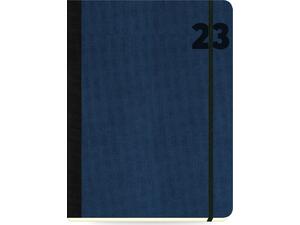 Ημερολόγιο εβδομαδιαίο The Writing Fields Adventure 3070 14x20cm 2023 με λάστιχο flexbook ανάγλυφο εξώφυλλο Royal Blue